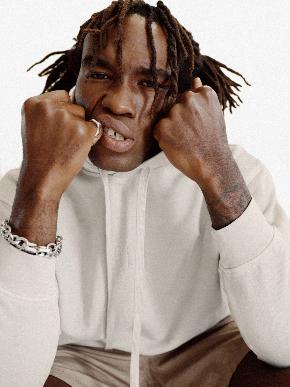 French Terry Hoodie - Canvas